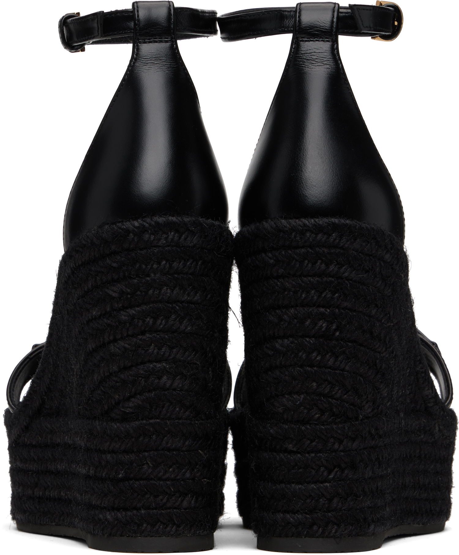 Tenisky a topánky Versace Medusa '95 Leather Wedge Sandals Čierna | 1014100_DVT2P, 1