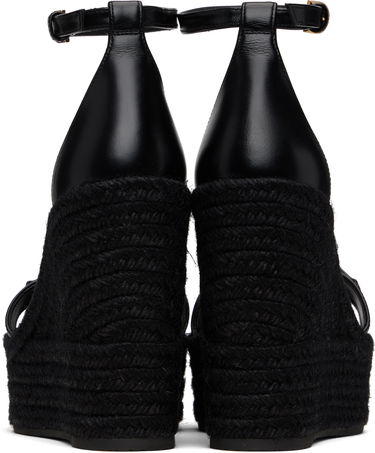 Tenisky a topánky Versace Medusa '95 Leather Wedge Sandals Čierna | 1014100_DVT2P, 1