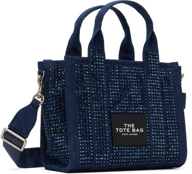 Tote bag Marc Jacobs Marc Jacobs 'The Crystal Denim Small' Tote Bag Modrá | 2S5HTT026H03, 1
