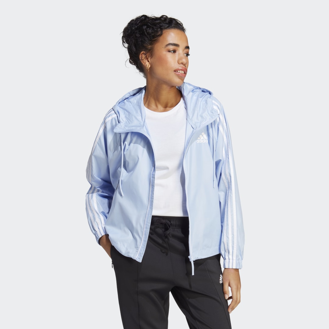 Vetrovka adidas Performance BSC 3-Stripes Modrá | HM2271, 0