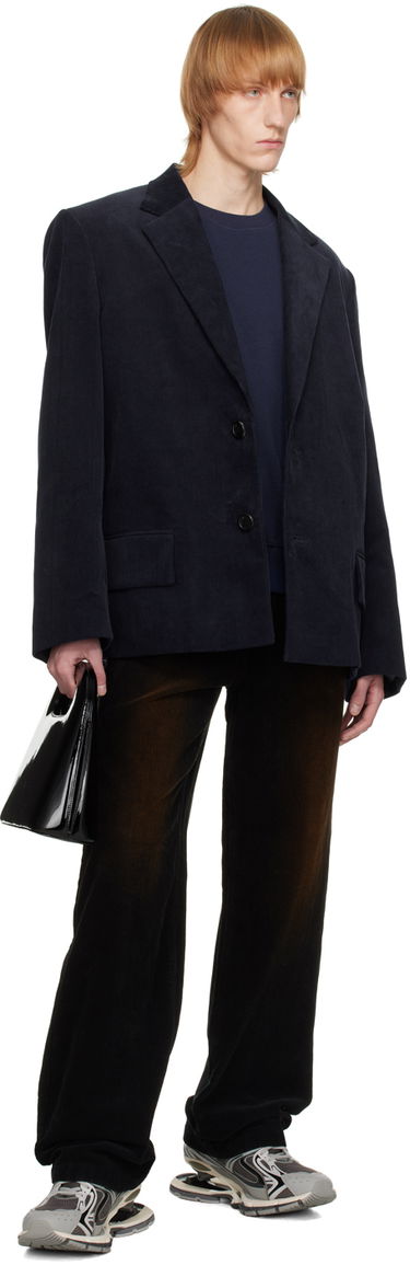 Sveter We11done Designer Basic Sweatshirt Modrá | WD-TS3-22-798-U-NV, 3