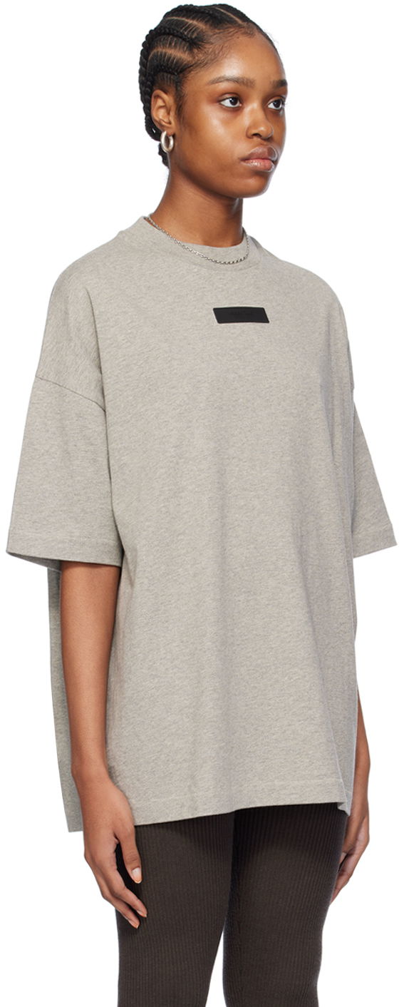 Tričko Fear of God Essentials Crewneck T-Shirt Šedá | 125SP244193F, 1