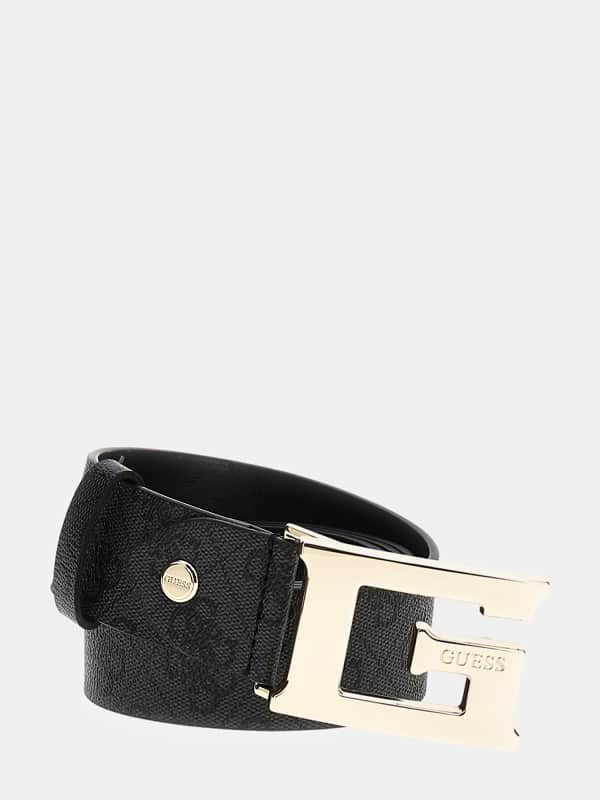 Opasok GUESS Meridian 4G Čierna | BW9063P4140, 0