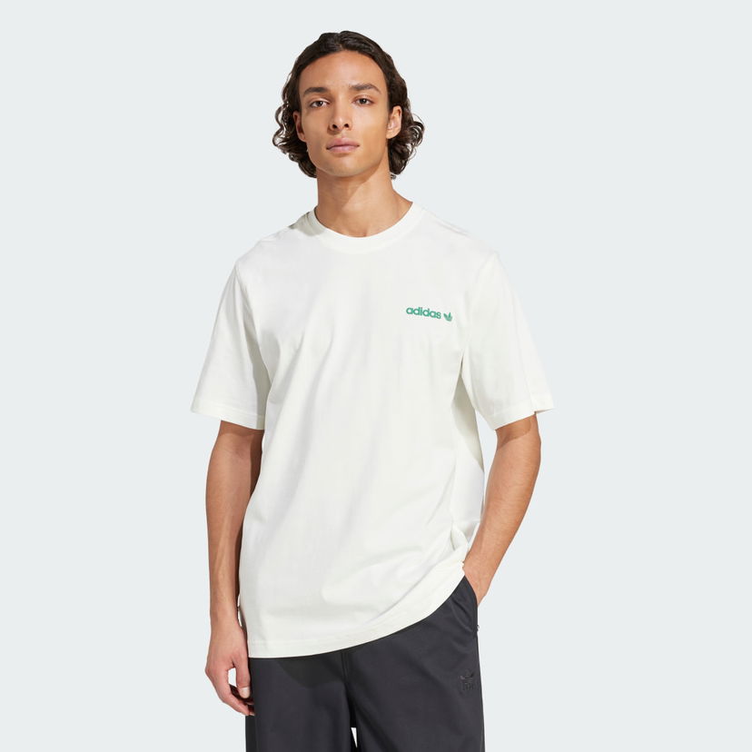Tričko adidas Performance Calm Coffee Bear Graphic Tee Biela | KE0283