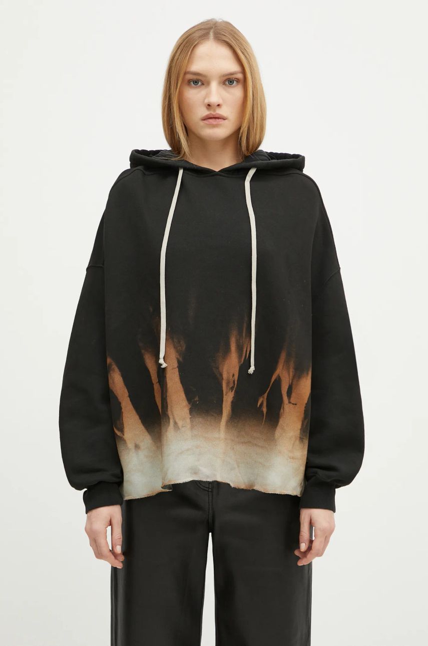 Crater Patterned Hoodie