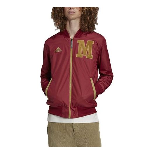 Bomber bunda adidas Originals Bayern Munich Limited Bomber Jacket Červená | H67166