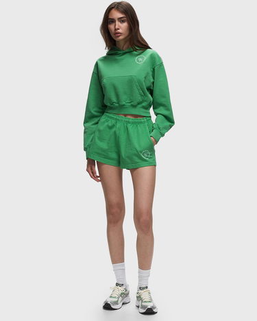 Mikina Sporty & Rich SRHWC Cropped Hoodie Zelené | WS070S405SV, 1
