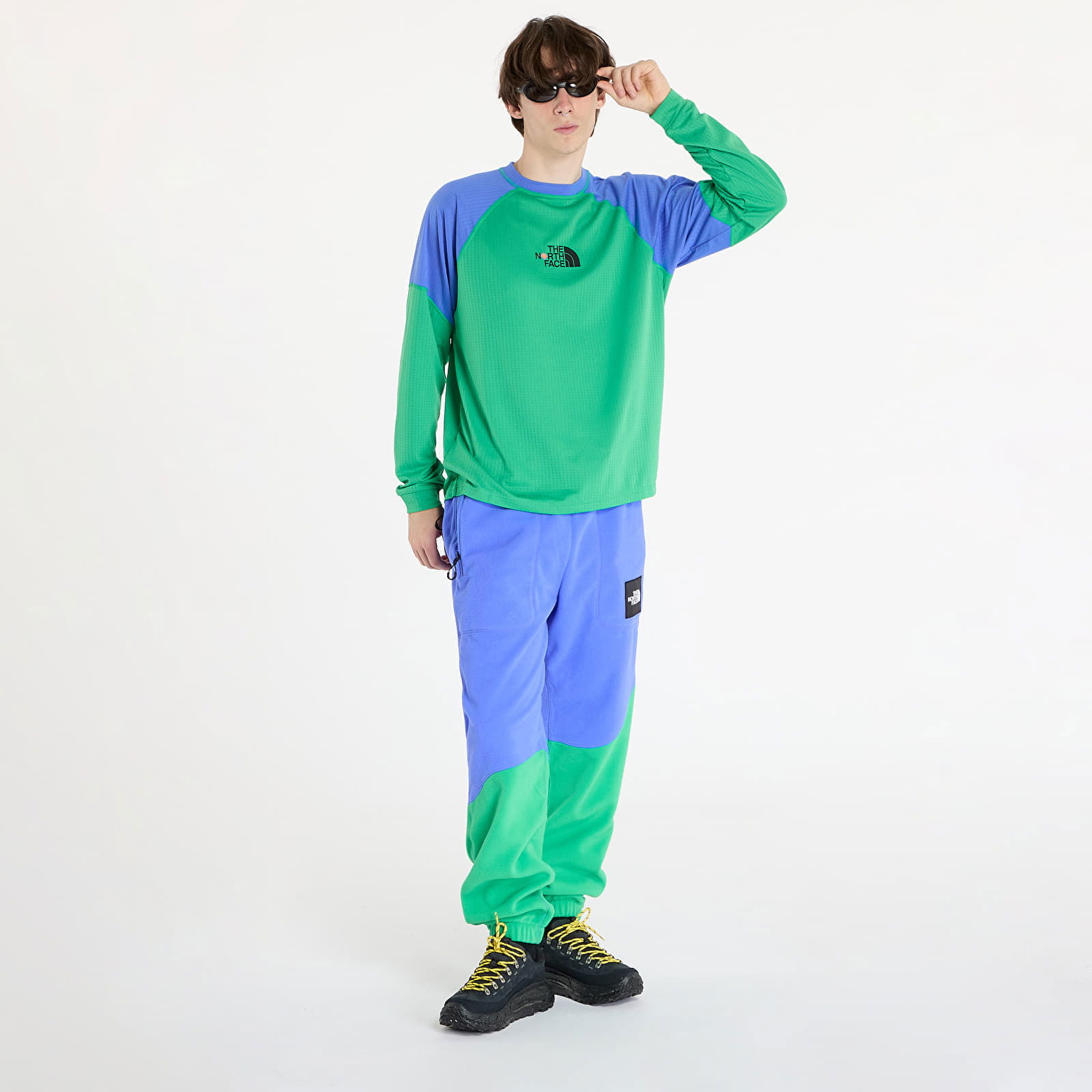 Yinka Ilori x Long Sleeve Tech Tee Optic Emerald