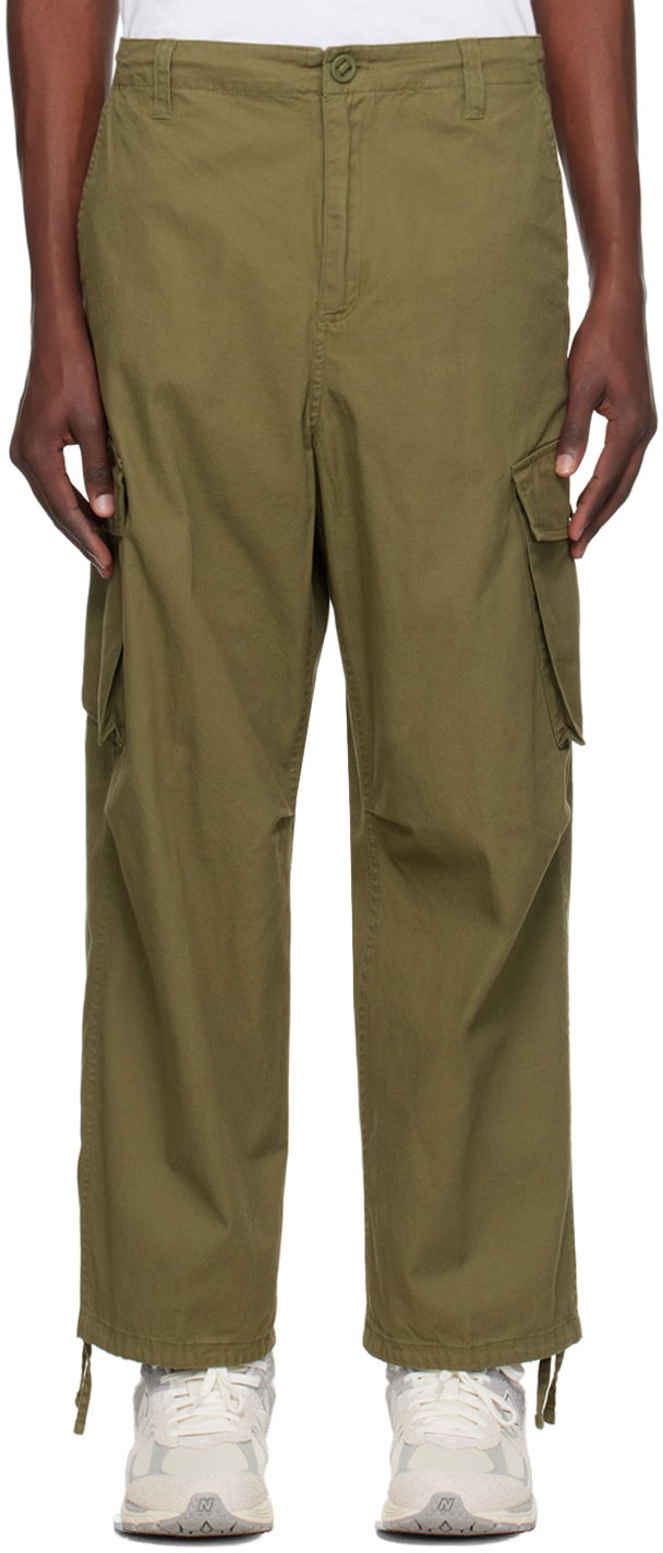 Cargo nohavice Carhartt WIP Cargo Pants With Flap Pockets Zelené | I032983, 0