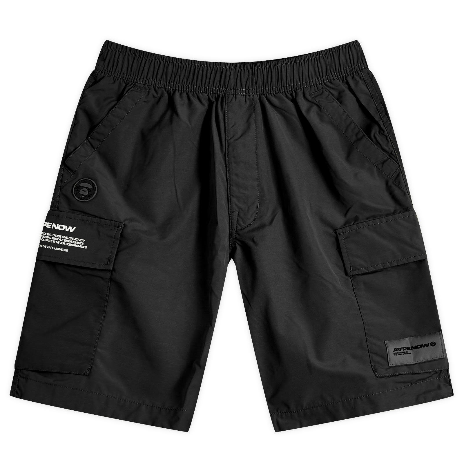 AAPE Woven Cargo Shorts, Size Large