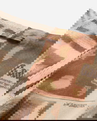 Legíny Jean Paul Gaultier Jean Paul Gaultier Journal Print Pants Béžová | 26-01-W-TR057-M013P 030830, 3