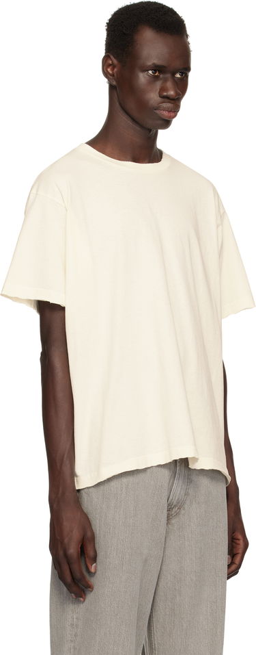 Tričko John Elliott John Elliott Folsom Cropped T-Shirt Biela | A290M37596A, 1