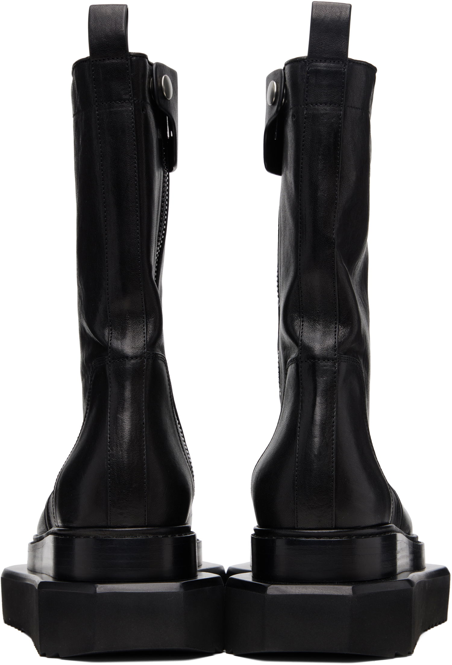 Tenisky a topánky Rick Owens Rick Owens Concordians Zipped Turbo Cyclops Boots Čierna | RU02E1873 LGY, 1