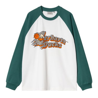 Sveter Carhartt WIP Carhartt WIP Flaming Ducks Baseball Long Sleeve T-Shirt Rôznofarebný | I034668_9, 0