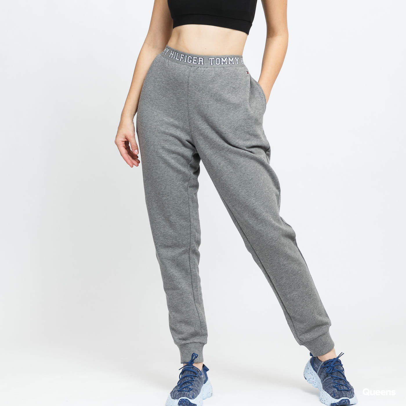 Tepláky Tommy Hilfiger League Track Pant Šedá | UW0UW03214 P4A, 0