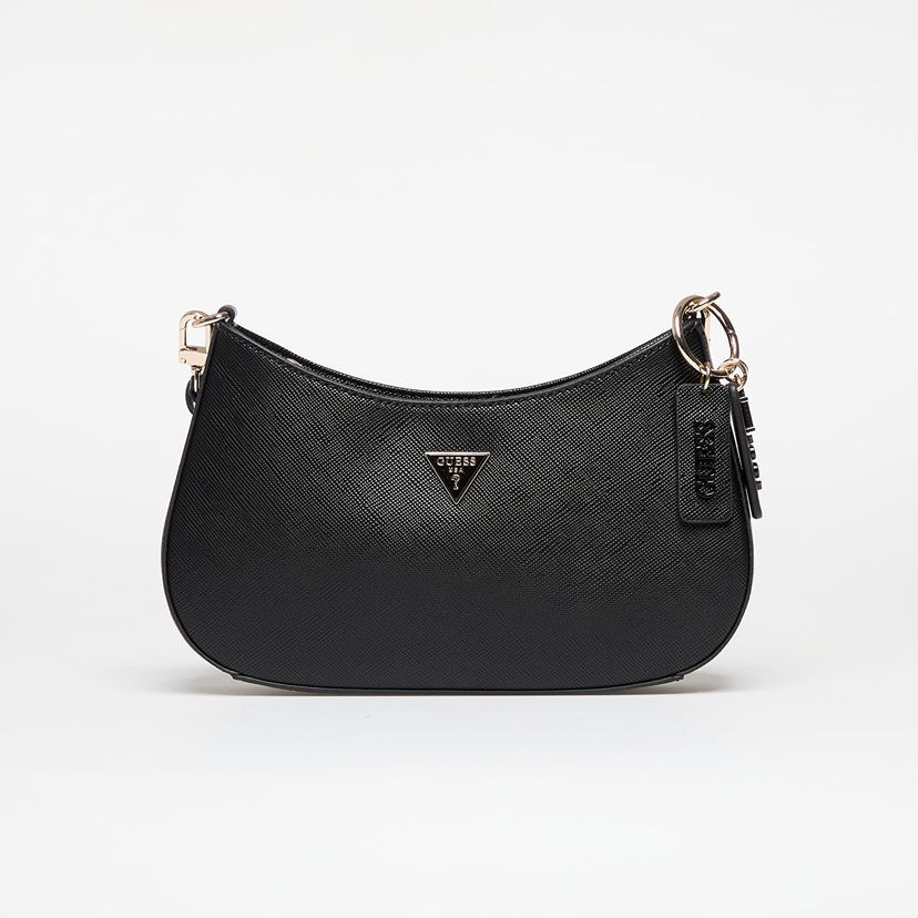 Taška cez rameno GUESS GUESS Noelle II Shoulder Bag Čierna | HWZG9672180-BLA