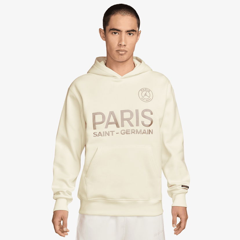 Mikina Nike Jordan Paris Saint-Germain Statement Fleece Pullover Hoodie Béžová | HV3424-133