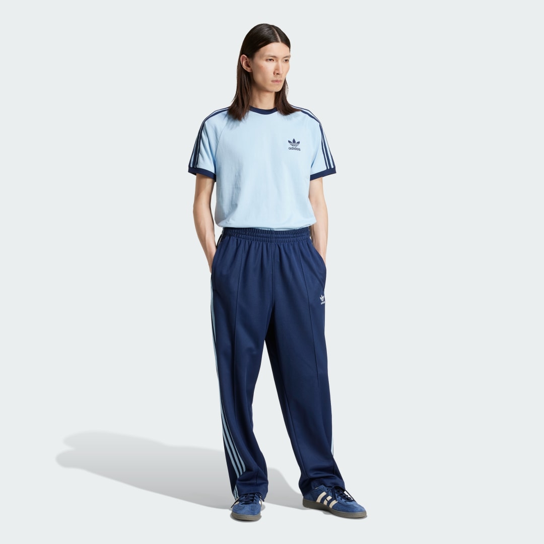 Tričko adidas Performance Adicolor 3-Stripes Classics T-Shirt Modrá | JN7018, 1