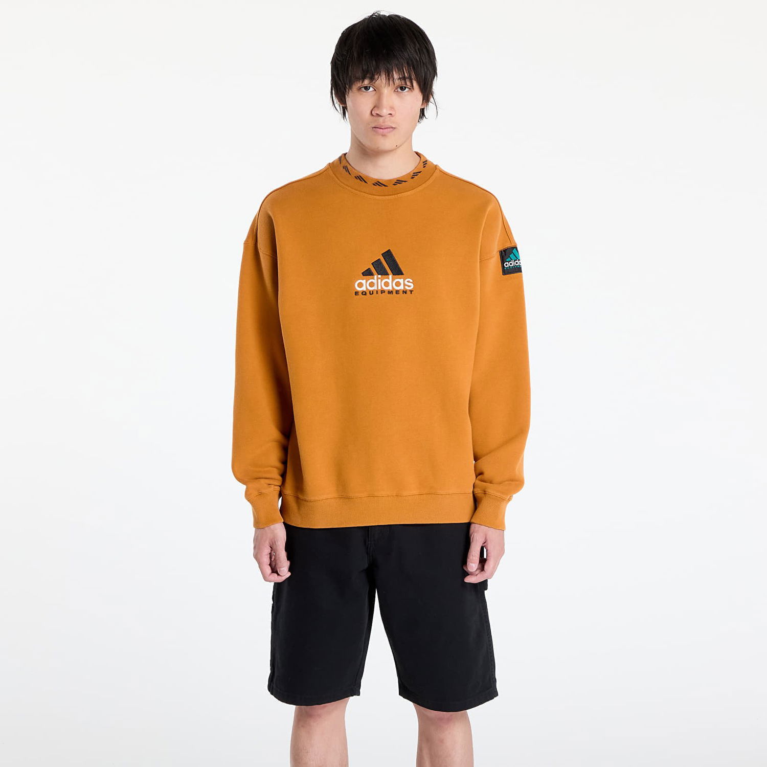 Mikina adidas Originals EQT Wash Crewneck Sweatshirt Oranžová | JX1569, 0