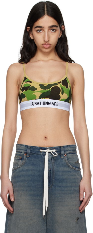 Podprsenka BAPE A Bathing Ape ABC Camo Sports Bra Žltá | 001UWL302004L, 0