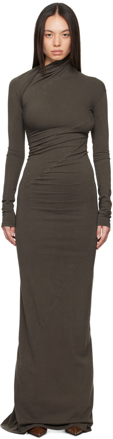 Šaty Ottolinger Ottolinger Twisted Maxi Dress Zelené | 1150302521, 0
