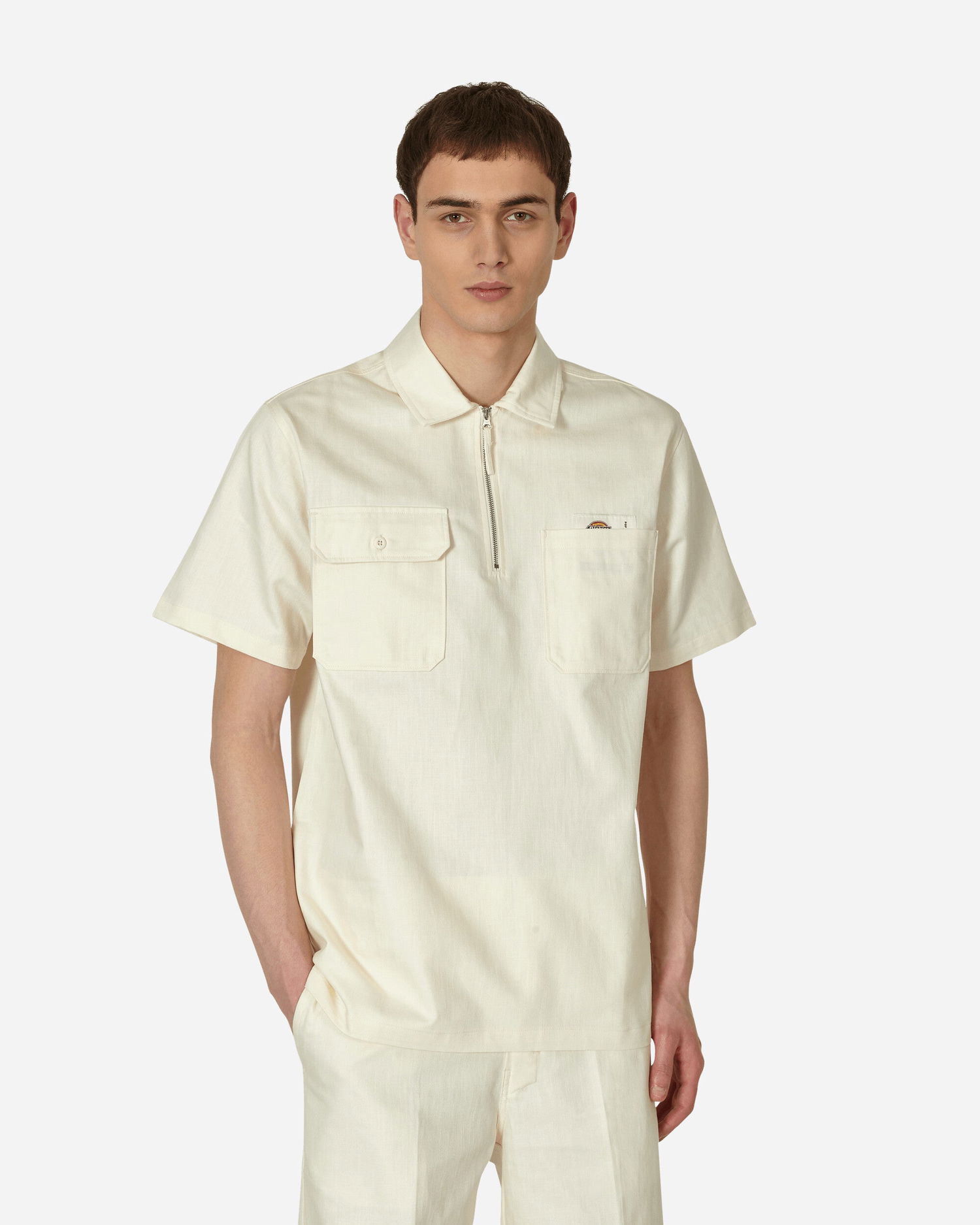 Košeľa Dickies Pop Trading Shirt Biela | DK0A4YKNB481 B481, 0