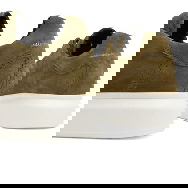 Tenisky a topánky Alexander McQueen Exaggerate Sole Suede Zelené | 807882-WIA50-2125, 4