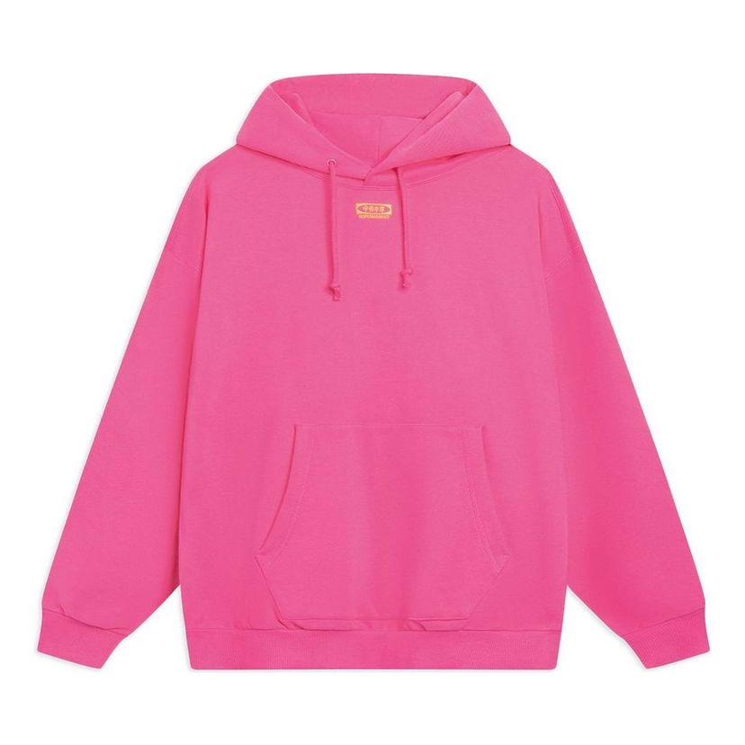 Mikina Li-Ning Graphic Hoodie Ružová | AWDT239-2