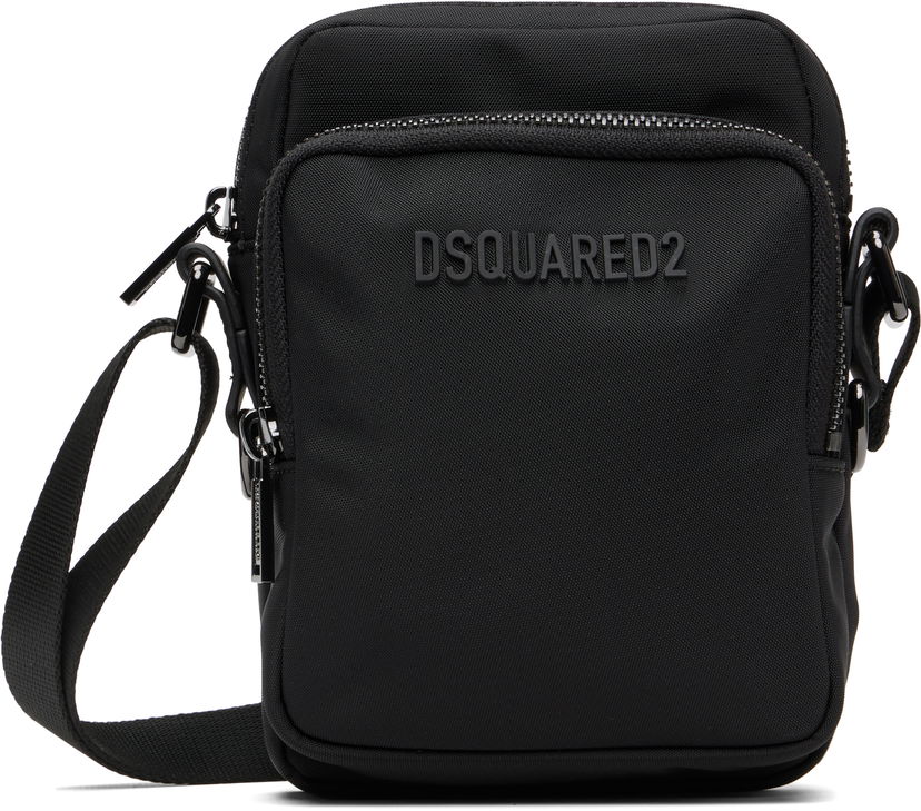 Taška cez rameno DSQUARED2 Urban Pouch Čierna | CBM0048_16806815
