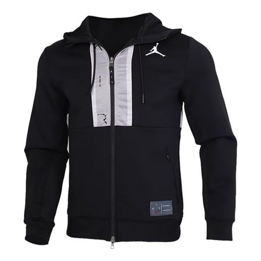 Mikina Jordan Jordan Casual Hooded Jacket Čierna | CK6448-010