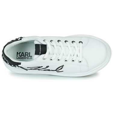 Tenisky a topánky KARL LAGERFELD KAPRI Whipstitch Lo Lace Biela | KL62572-010, 5