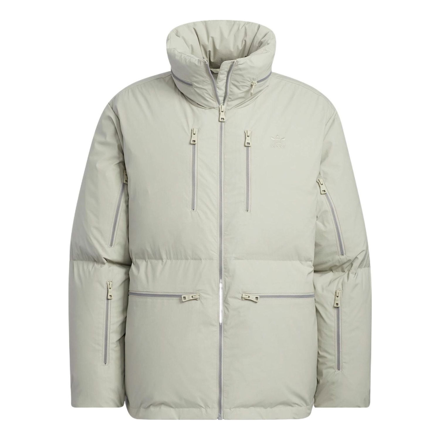 Prešívaná bunda adidas Originals Premium Down Puffer Jacket Zelené | HS7279, 0