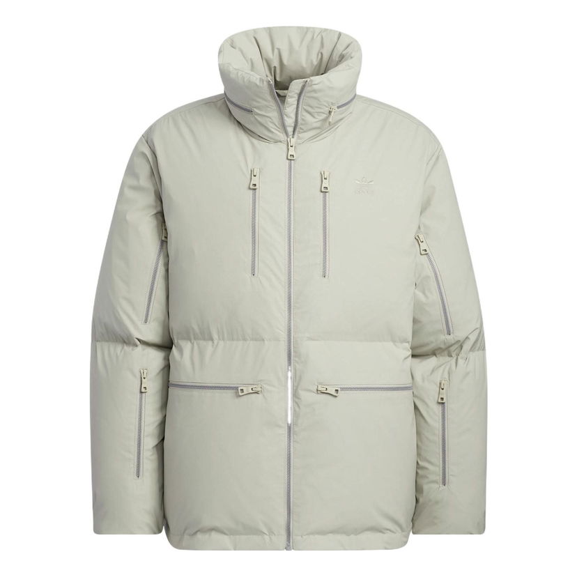 Prešívaná bunda adidas Originals Premium Down Puffer Jacket Zelené | HS7279