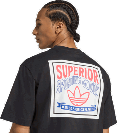 Tričko adidas Performance Wabash Relaxed Fit T-Shirt Čierna | JW0161, 4