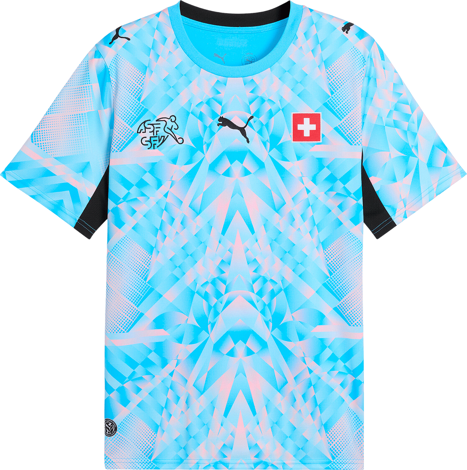 Dres Puma Switzerland Replica Goalkeeper Jersey 2026 Rôznofarebný | 783229-86, 0