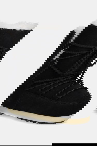 Tenisky a topánky Moon Boot EVX Suede Shearling Lined Snow Boots Čierna | 80D1470050.N001, 0