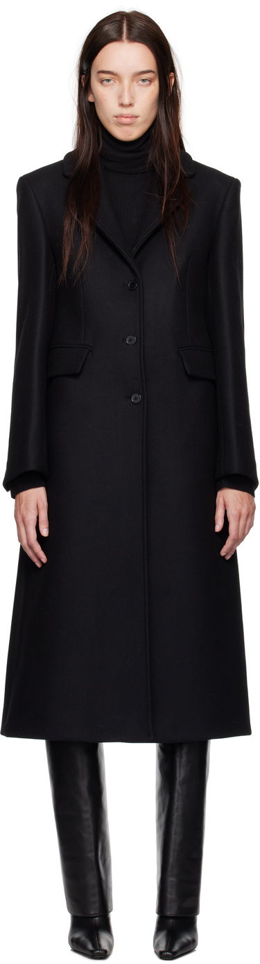 Kabáty Loulou de Saison Loulou de Saison Alisa Long Coat Čierna | ALISA, 0