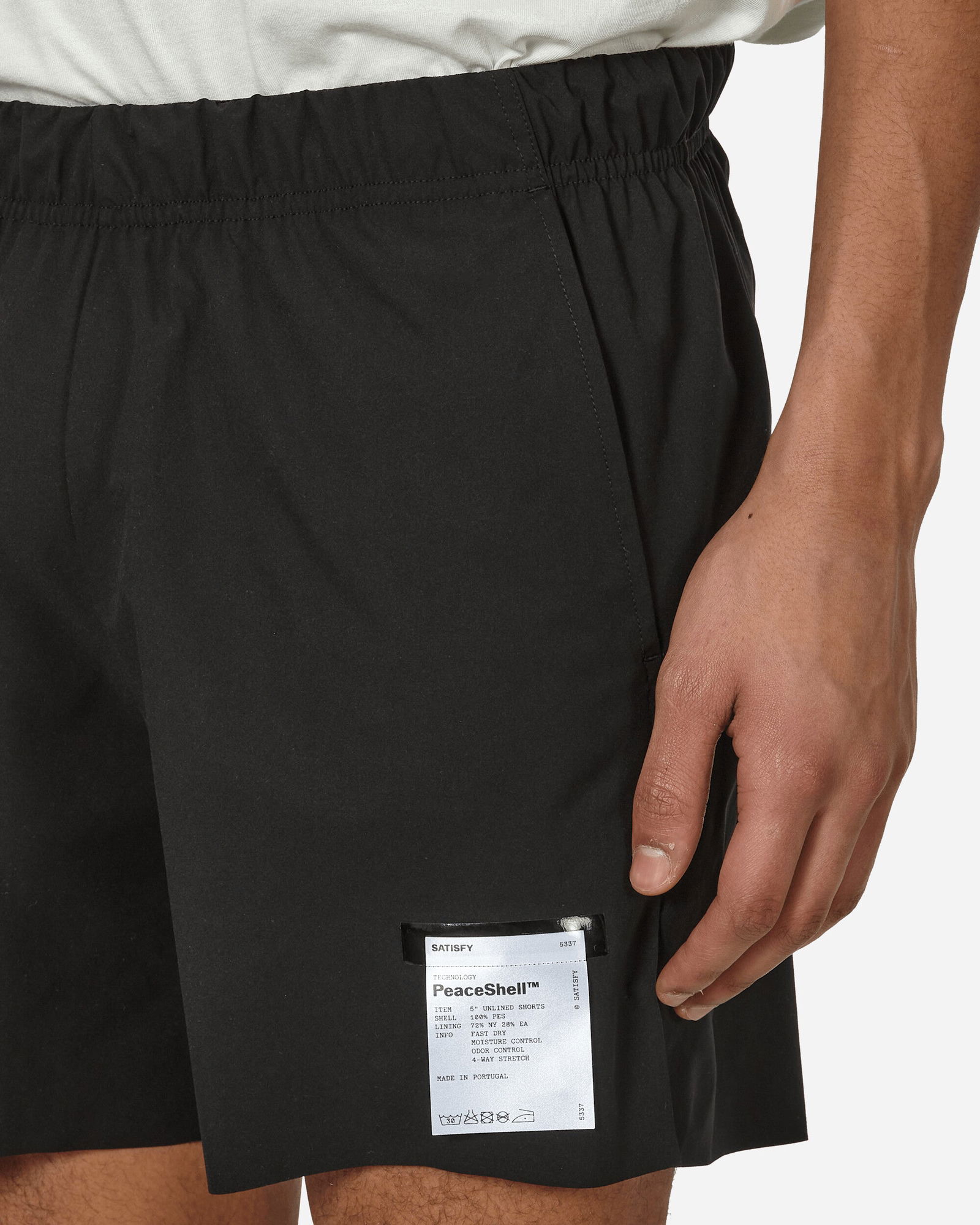 PeaceShell 5 Unlined Shorts Black