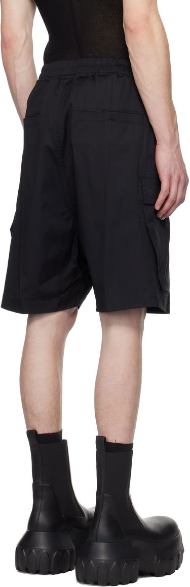 Šortky Rick Owens Rick Owens Hollywood Cargobela Shorts Čierna | RU01E5360 TE, 2