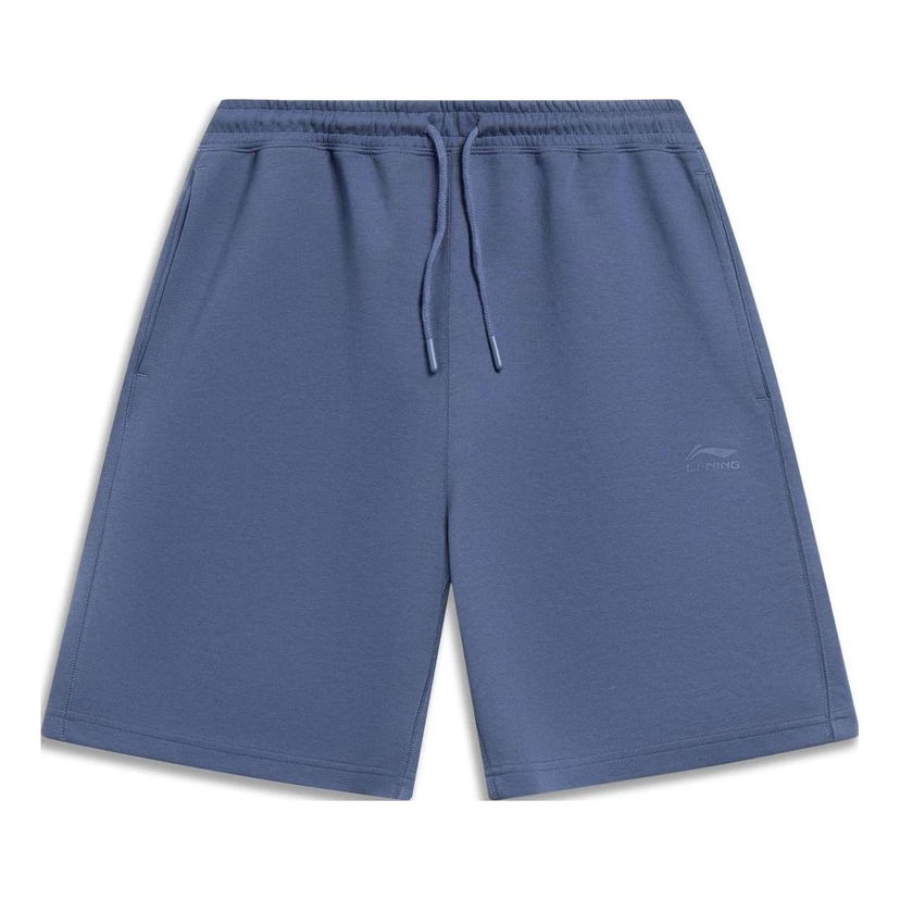 Šortky Li-Ning Label Logo Shorts Modrá | AKST079-7