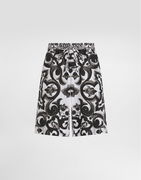 Dolce & Gabbana Majolica-Print Poplin Shorts