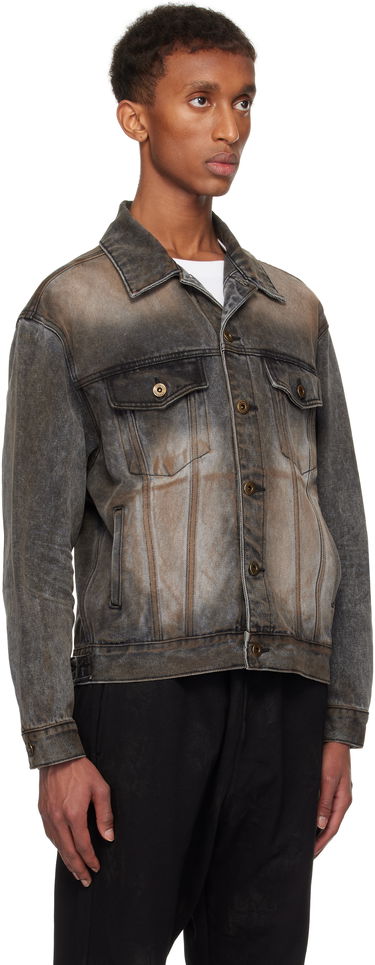 Bunda We11done We11done Washed Denim Jacket Šedá | WD-DJ3-24-315-U-BK, 1