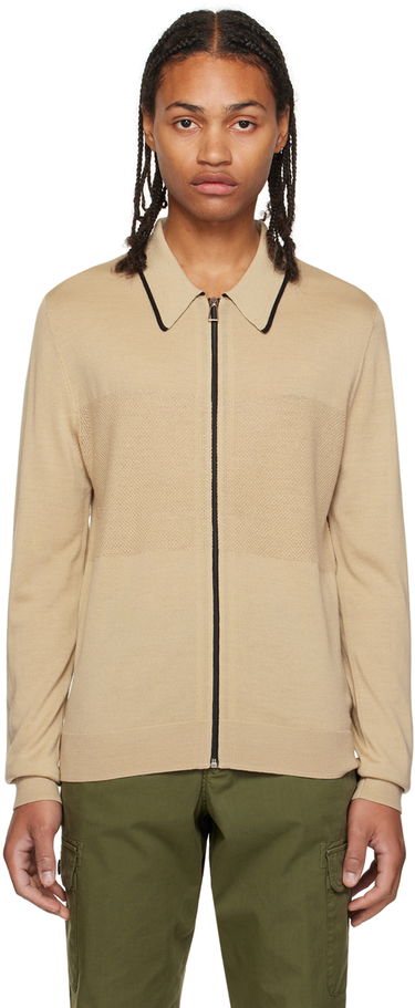 Sveter Paul Smith PS Paul Smith Zip Knit Sweater Béžová | M2R-219Y-L21862-61, 0