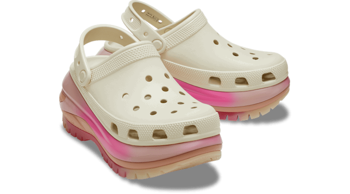 Tenisky a topánky Crocs Classic Mega Crush Clogs Béžová | 208988-2Y3, 1