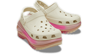 Tenisky a topánky Crocs Classic Mega Crush Clogs Béžová | 208988-2Y3, 1