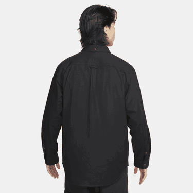 Košeľa Nike Life Long-Sleeve Oxford Button-Down Shirt Čierna | FN3125-010, 3