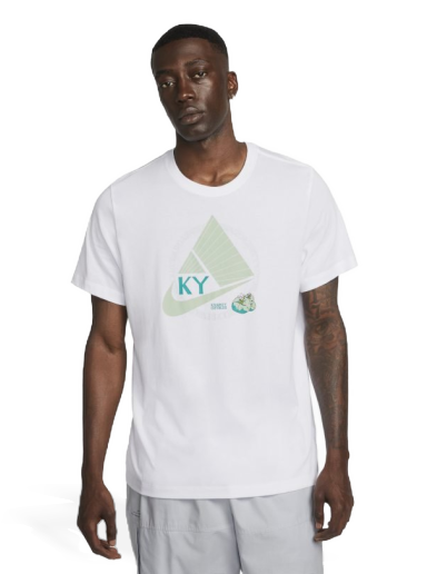 Tričko Nike Kyrie Dri-FIT Basketball T-Shirt Biela | DR7649-100