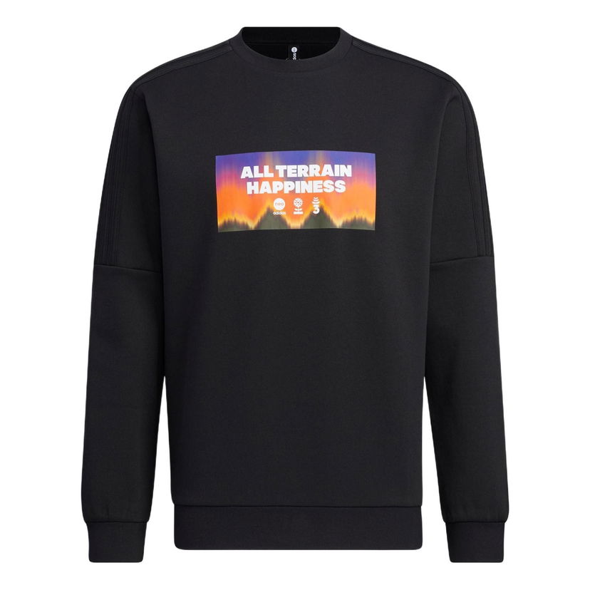 Sveter adidas Originals Util Logo Sweatshirt Čierna | HZ2407
