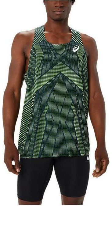 Tielko Asics Actibreeze Graphic Training Singlet Zelené | 2091A664-410