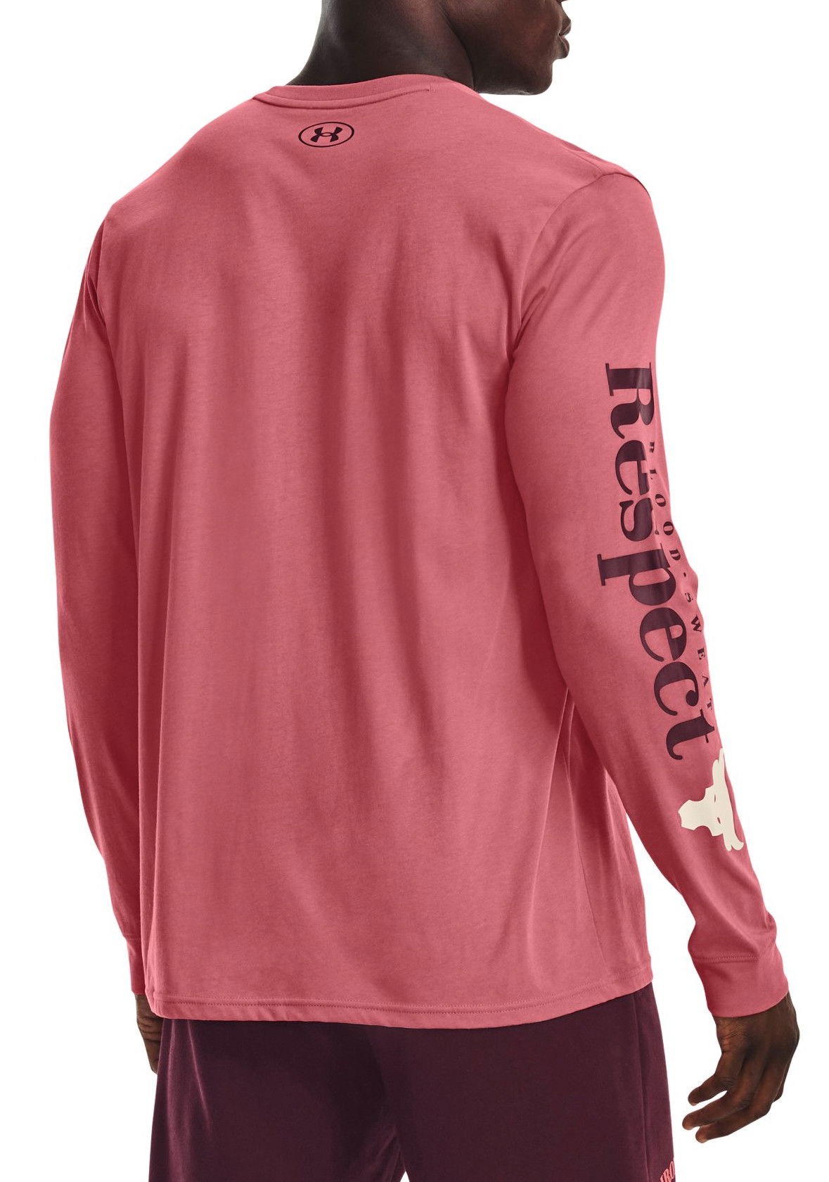 Tričko Under Armour Project Rock Respect Long Sleeve T-Shirt Ružová | 1373761-600, 1